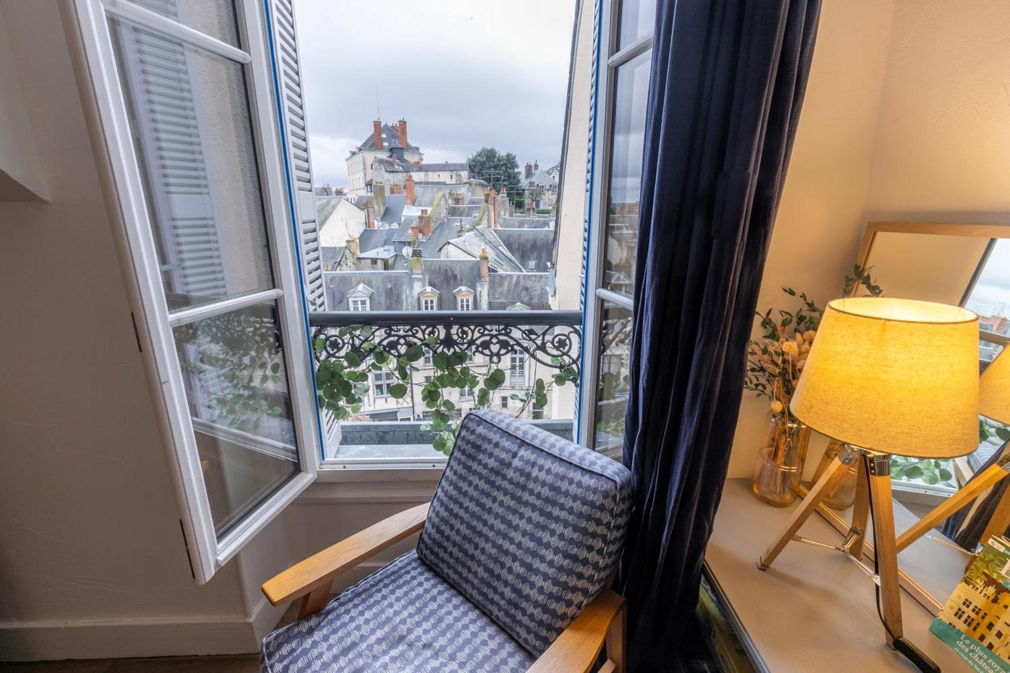 ☆ Sur Les Toits De Blois ☆ T2 Avec Vue Chateau Zewnętrze zdjęcie